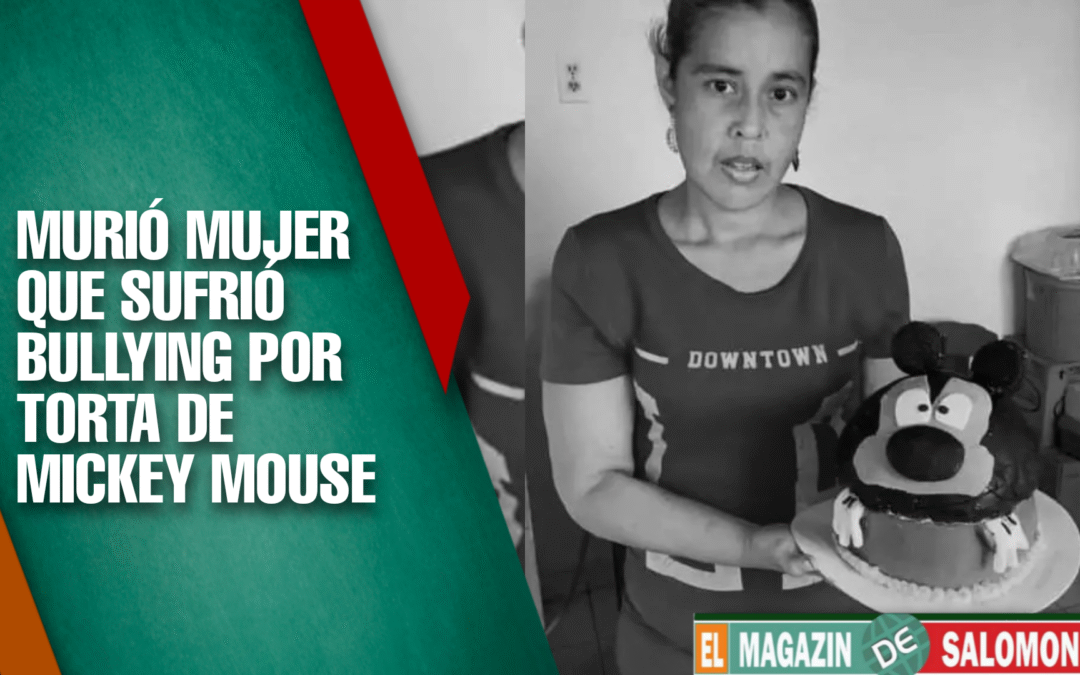 Murió mujer que sufrió bullying por torta de Mickey Mouse en Barranquilla
