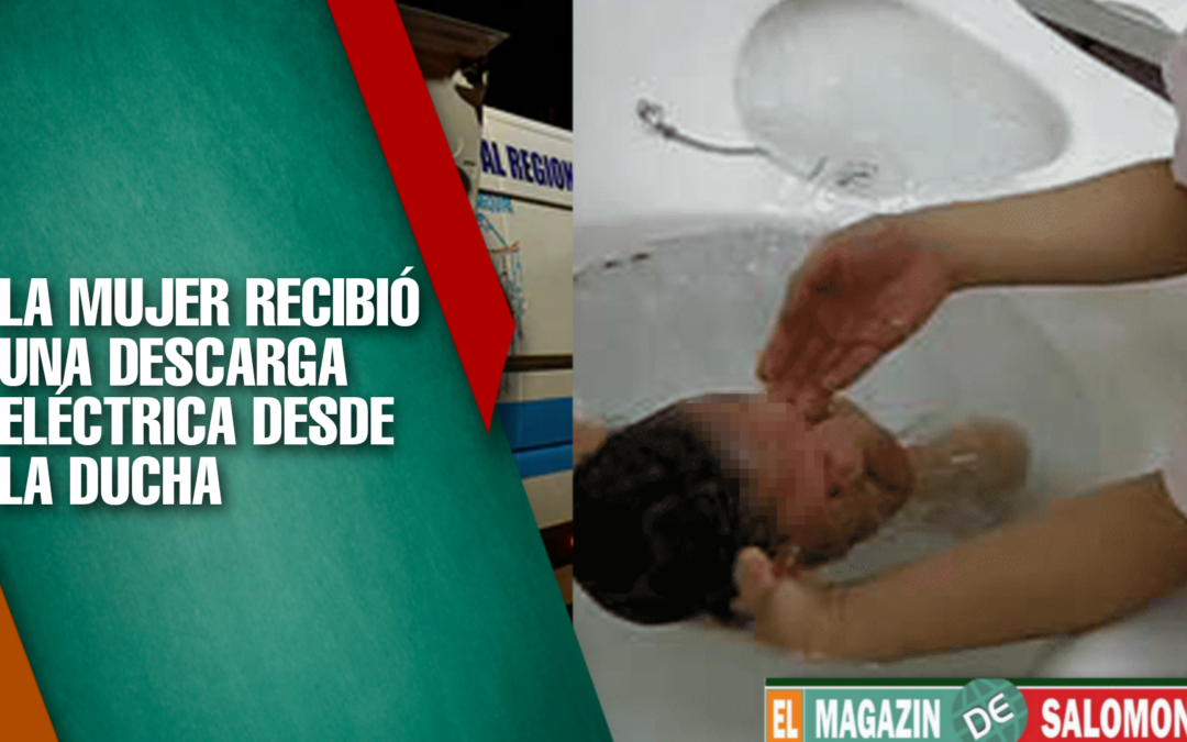 Mujer falleció mientras bañaba a su hija: recibió una descarga eléctrica