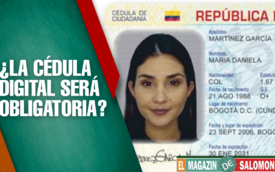 La cédula digital es un hecho, esto cuesta sacarla