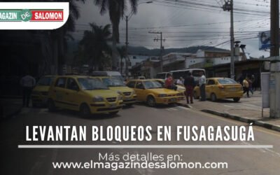 Taxistas levantan bloqueos en Fusagasugá