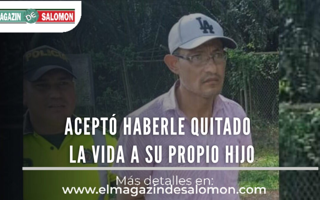 Aceptó cargos por el homicidio de su hijo