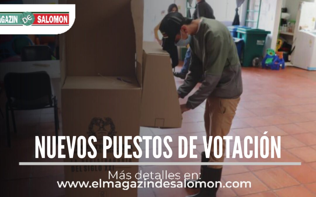Fusagasugá implementará nuevos puestos de votación