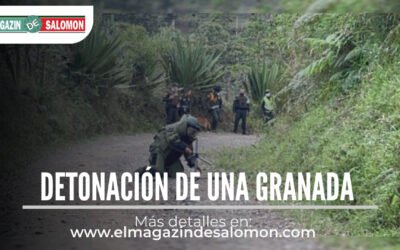 Abandonaron una granada en Fusagasugá