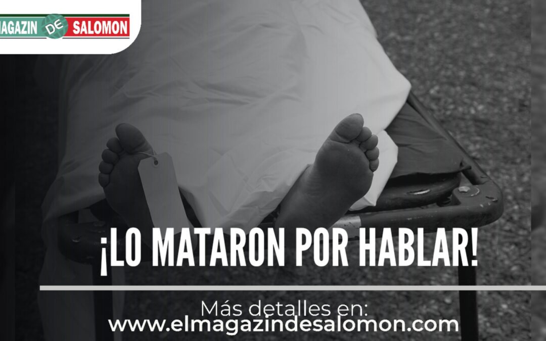 Un hombre fue asesinado por pedir que no quemarán pólvora