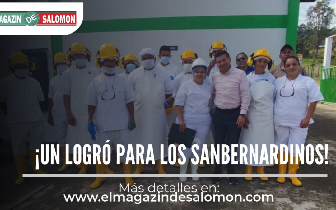 Planta de beneficio animal para San Bernardo