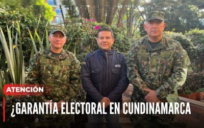 Autoridades en Cundinamarca anuncian consejos provinciales para garantizar seguridad en elecciones