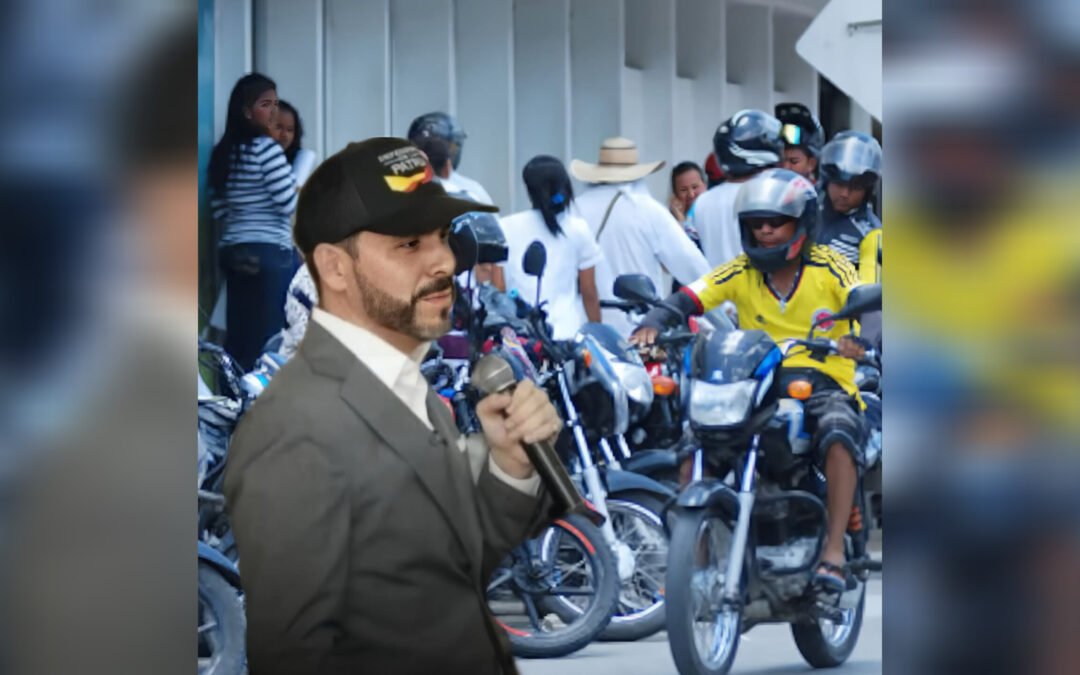 ¡ABELARDO DE LA ESPRIELLA FUE BIEN RECIBIDO POR LOS MOTOTAXIS!&nbsp;