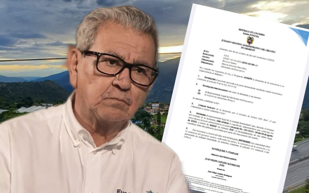 ADMÍTEN DEMANDA QUE PODRÍA ANULAR INGRESO DE FUSAGASUGÁ A LA REGIÓN METROPOLITANA