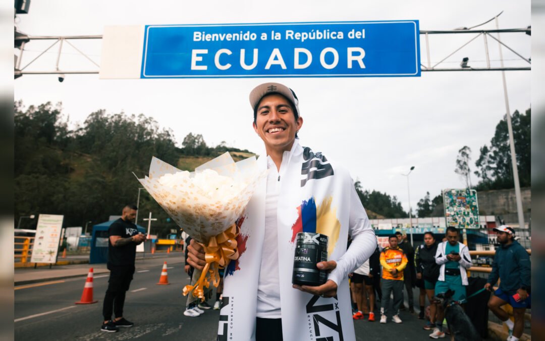 PRIMER COLOMBIANO EN RECORRER EL PAÍS CORRIENDO