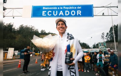 PRIMER COLOMBIANO EN RECORRER EL PAÍS CORRIENDO