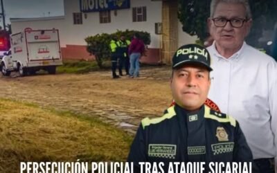 PERSECUCIÓN POLICIAL TRAS ATAQUE SICARIAL TERMINA EN BALACERA EN FUSAGASUGÁ
