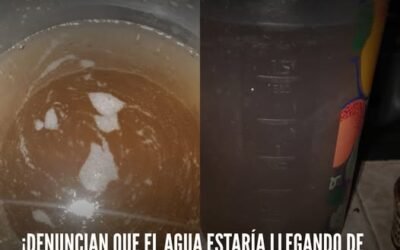 ¡QUÉ ASCO! DENUNCIAN QUE EL AGUA ESTARÍA LLEGANDO DE COLOR CAFÉ A VARIOS HOGARES DE FUSAGASUGÁ