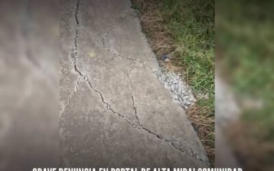 ¡GRAVE DENUNCIA EN PORTAL DE ALTA MIRA! COMUNIDAD ALERTA POR VOLQUETAS Y ESCOMBROS EN EL SECTOR DE LOS SAUCES