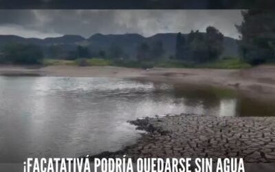 ¡FACATATIVÁ PODRÍA QUEDARSE SIN AGUA HASTA POR 12 DÍAS! ALCALDE LANZA ALERTA