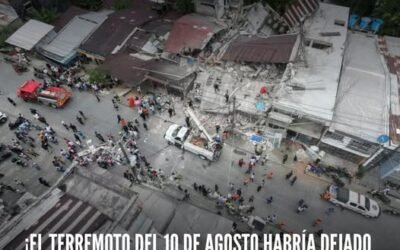 ¡EL TERREMOTO DEL 10 DE AGOSTO HABRÍA DEJADO DAÑOS POR US$14.000 MILLONES EN COLOMBIA!