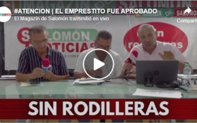 ATENCION | EL EMPRESTITO FUE APROBADO