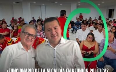 ¿FUNCIONARIO DE LA ALCALDÍA DE FUSAGASUGÁ EN REUNIÓN POLÍTICA? PIDEN REVISAR PRESUNTA PARTICIPACIÓN EN POLÍTICA